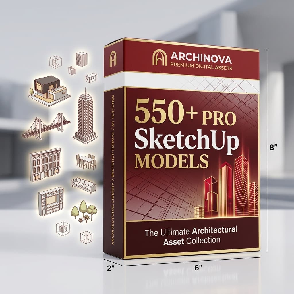 550+ Pro SketchUp Models